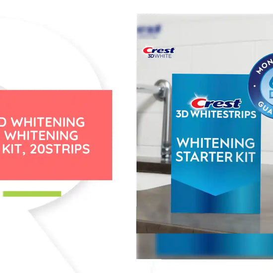 CREST 3D Whitening strips, whitening starter kit, 20strips by@Outfy