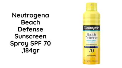 Neutrogena Beach Defense Sunscreen Spray SPF 70 ,184gr by@Outfy