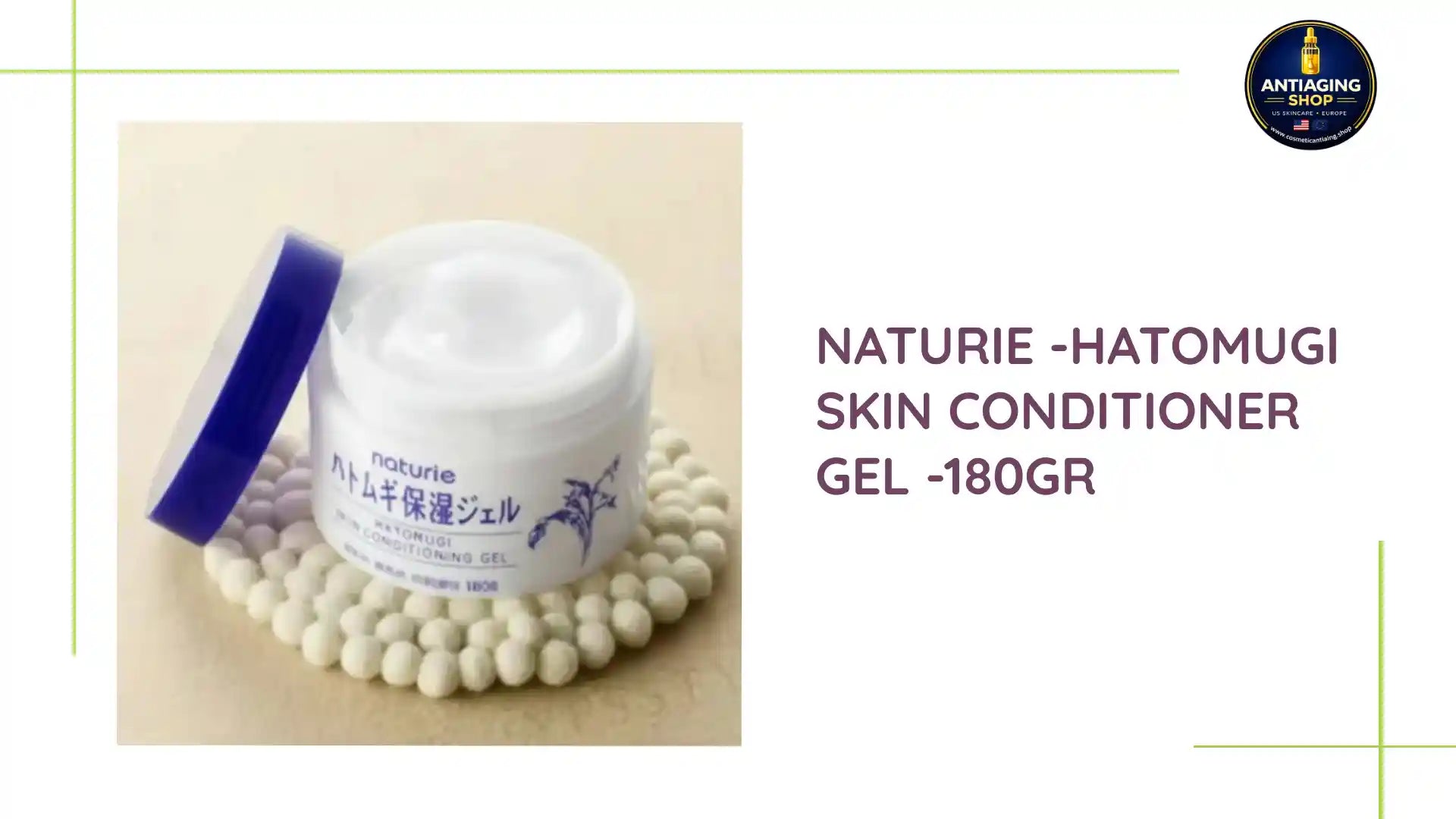 Naturie -Hatomugi Skin Conditioner gel -180gr by@Outfy