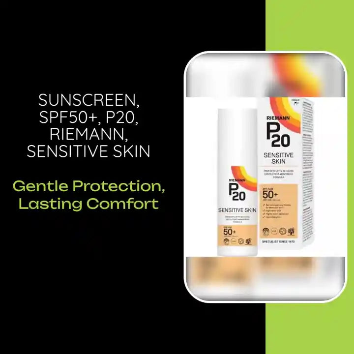 Sunscreen, SPF50+, P20, Riemann, Sensitive Skin by@Outfy