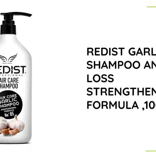 Redist Garlic Hair Shampoo Anti Hair Loss Strengthening Formula ,1000ml by@Outfy