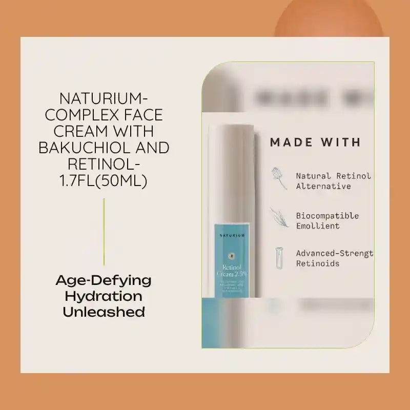 Naturium- Complex Face Cream with Bakuchiol and Retinol- 1.7fl(50ml) by@Outfy