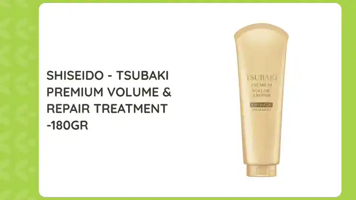 Shiseido - Tsubaki Premium Volume &amp; Repair Treatment -180gr by@Outfy