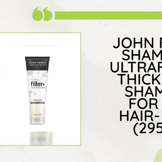 John Frieda shampoo- ULTRAfiller+ Thickening Shampoo for Fine Hair- 10 Oz (295ml) by@Outfy