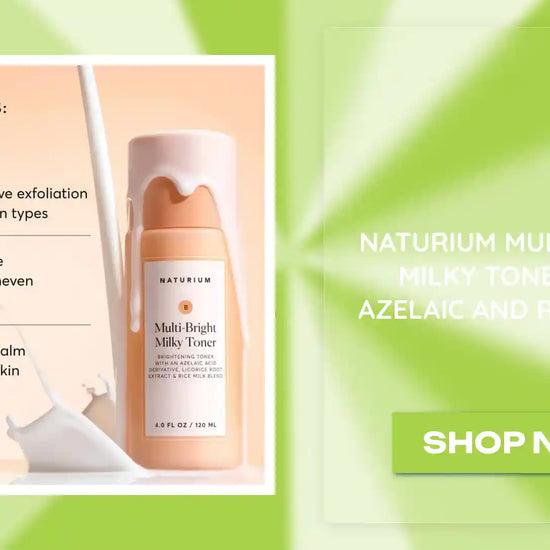 Naturium Multi-Bright Milky Toner with Azelaic and Rice- 120ml by@Outfy