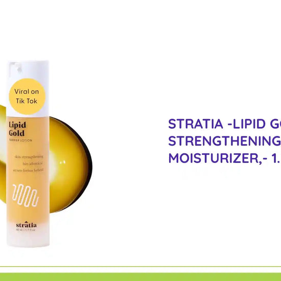 Stratia -Lipid Gold Skin-Strengthening Ceramide Moisturizer,- 1.7 Fl Oz(50ml) by@Outfy