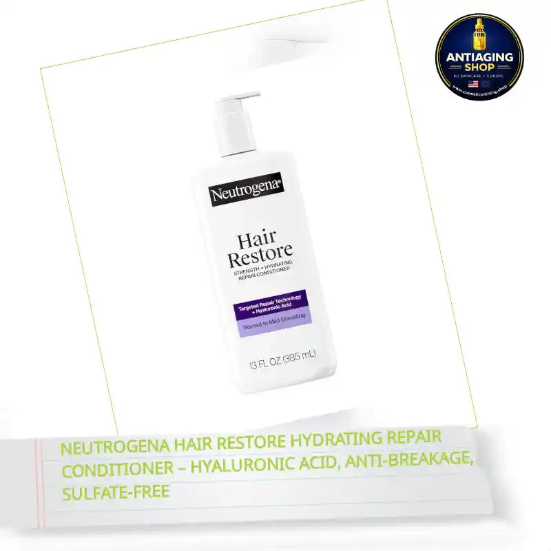 Neutrogena Hair Restore Hydrating Repair Conditioner &ndash; Hyaluronic Acid, Anti-Breakage, Sulfate-Free by@Outfy