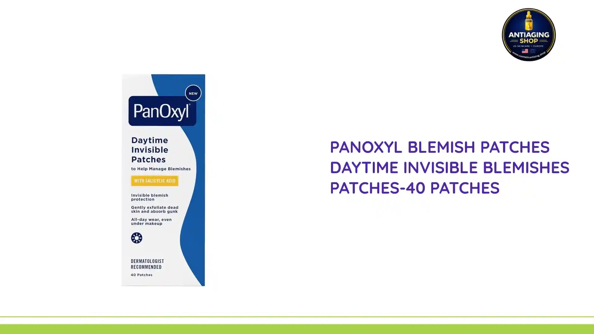 PanOxyl blemish patches Daytime Invisible Blemishes Patches-40 patches by@Outfy