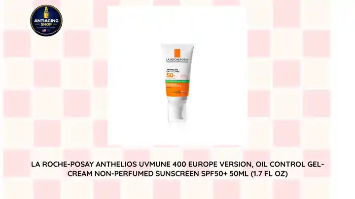 La Roche-Posay Anthelios UVMune 400 Europe version, Oil Control Gel-Cream Non-Perfumed Sunscreen SPF50+ 50ml (1.7 fl oz) by@Outfy