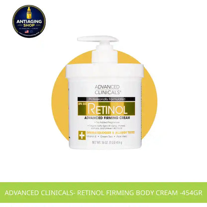 Advanced Clinicals- Retinol Firming body cream -454gr by@Outfy