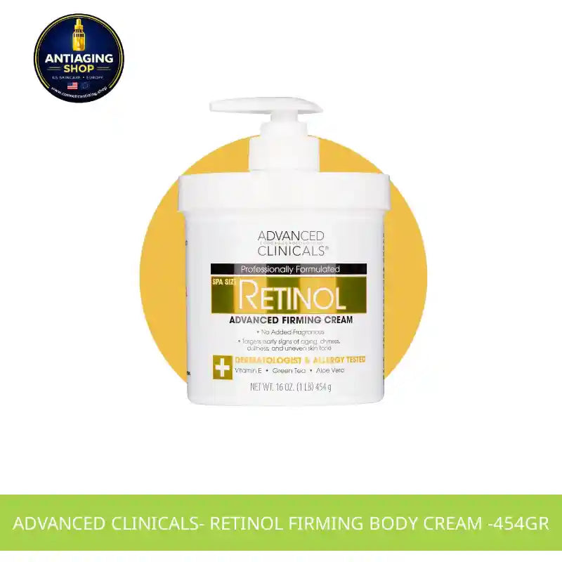 Advanced Clinicals- Retinol Firming body cream -454gr by@Outfy