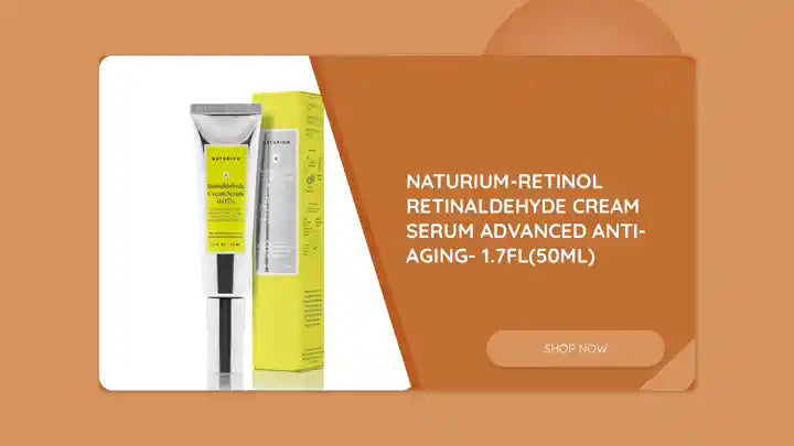 NATURIUM-Retinol Retinaldehyde Cream Serum Advanced Anti-Aging- 1.7fl(50ml) by@Outfy