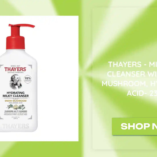 Thayers - Milky Face Cleanser with Snow Mushroom, Hyaluronic Acid- 237ml by@Outfy