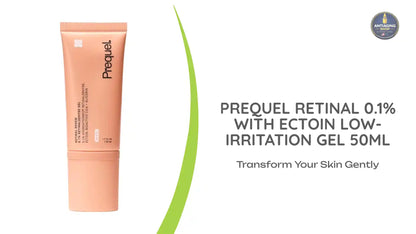 Prequel Retinal 0.1% with Ectoin Low-Irritation Gel 50ml by@Outfy