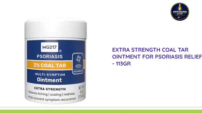 Extra Strength Coal Tar Ointment for Psoriasis Relief - 113gr by@Outfy
