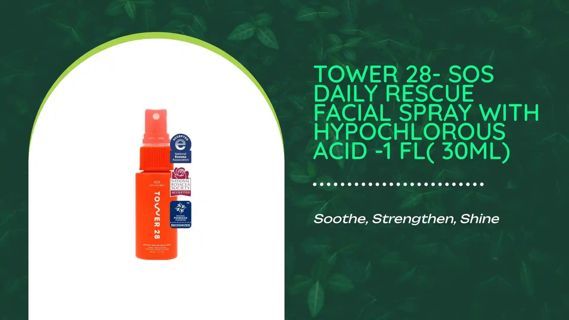 Tower 28- SOS Daily Rescue Facial Spray with hypochlorous acid -1 fl( 30ml) by@Outfy