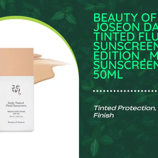 Beauty of Joseon Daily Tinted Fluid Sunscreen US edition , Mineral Sunscreen, SPF40 50ml by@Outfy