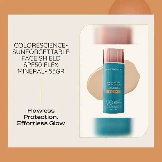 COLORESCIENCE- SUNFORGETTABLE Face Shield SPF50 FLEX MINERAL- 55gr by@Outfy
