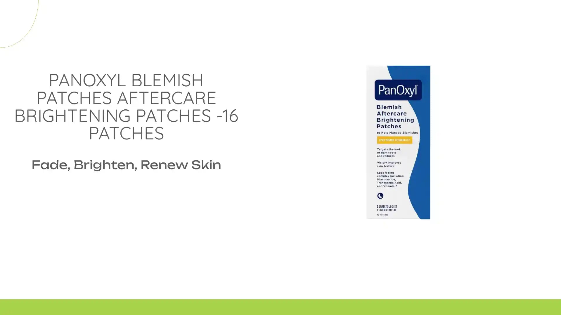 PanOxyl Blemish patches Aftercare Brightening Patches -16 patches by@Outfy