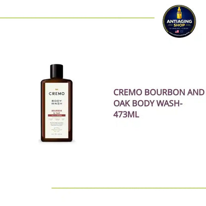 CREMO Bourbon and Oak body wash- 473ml by@Outfy