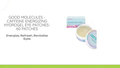 Good Molecules -CAFFEINE ENERGIZING HYDROGEL EYE PATCHES- 60 patches by@Outfy