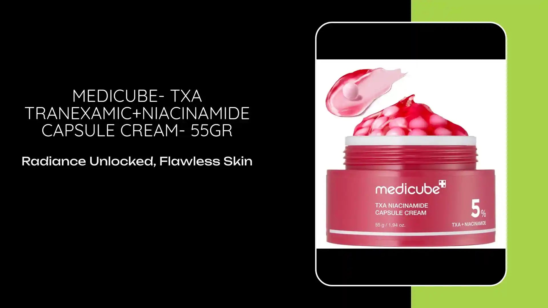Medicube- TXA Tranexamic+Niacinamide Capsule Cream- 55gr by@Outfy