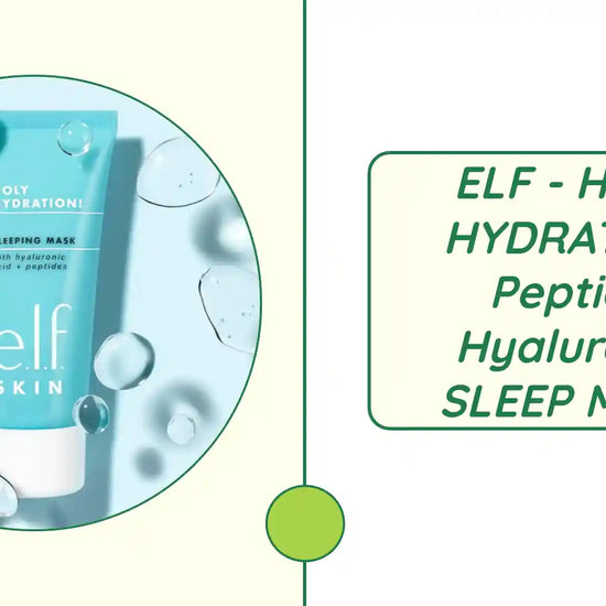 ELF - HOLY HYDRATION Peptide Hyaluronic SLEEP MASK by@Outfy