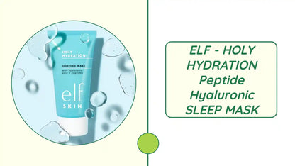 ELF - HOLY HYDRATION Peptide Hyaluronic SLEEP MASK by@Outfy