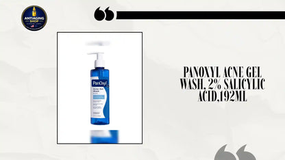 PanOxyl Acne Gel Wash, 2% Salicylic Acid,192ml by@Outfy