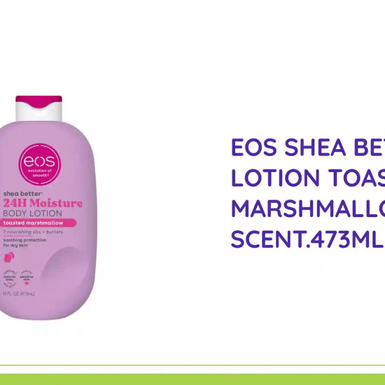 EOS Shea Better Body Lotion Toasted Marshmallow scent.473ml by@Outfy