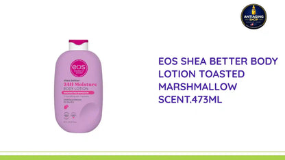 EOS Shea Better Body Lotion Toasted Marshmallow scent.473ml by@Outfy