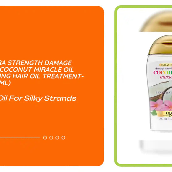 OGX- Extra Strength Damage Remedy + Coconut Miracle Oil Penetrating Hair Oil Treatment- 3.3 oz(100ml) by@Outfy