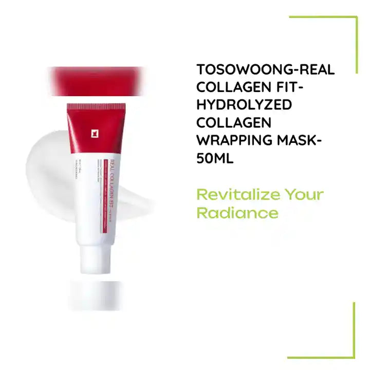 Tosowoong-Real Collagen Fit- Hydrolyzed Collagen Wrapping Mask- 50ml by@Outfy