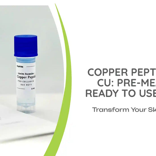 Copper Peptide GHK-Cu: Pre-measure, ready to use DYI, 2ml by@Outfy