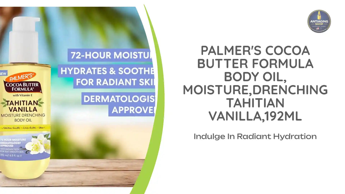 Palmer's Cocoa Butter Formula Body Oil, Moisture,Drenching Tahitian Vanilla,192ml by@Outfy