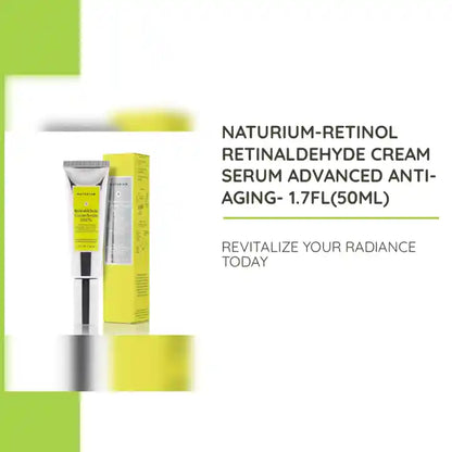 NATURIUM-Retinol Retinaldehyde Cream Serum Advanced Anti-Aging- 1.7fl(50ml) by@Outfy