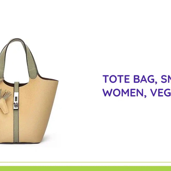 Tote bag, Small Purse, Women, Vegan Leather by@Outfy