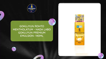 Gokujyun Rohto Mentholatum - Hada Labo Gokujyun Premium Emulsion- 140ml by@Outfy