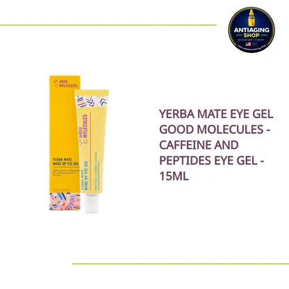Yerba Mate Eye Gel GOOD MOLECULES - Caffeine and Peptides EYE GEL - 15ml by@Outfy