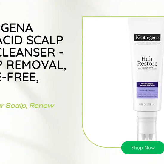 Neutrogena Triple Acid Scalp Detox Cleanser - Buildup Removal, Sulfate-Free, 236ml by@Outfy