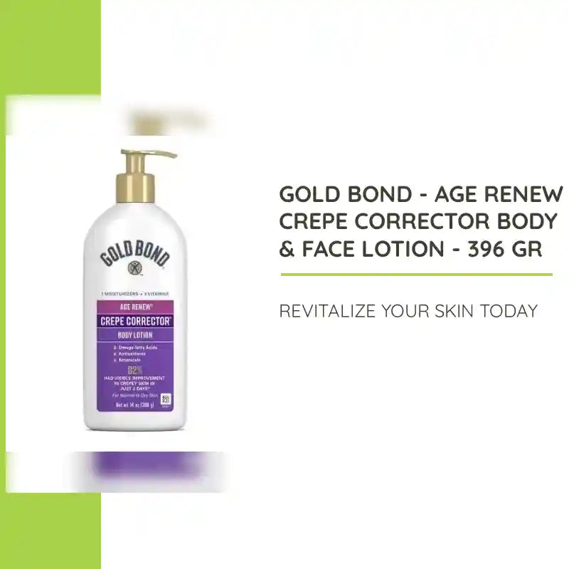 Gold Bond - Age Renew Crepe Corrector Body & Face Lotion - 396 Gr by@Outfy