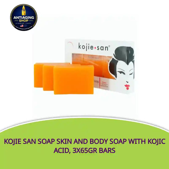 Kojie San Soap Skin and Body Soap with Kojic Acid, 3x65gr bars by@Outfy