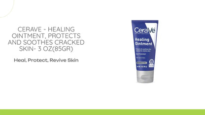 CeraVe - Healing Ointment, Protects and Soothes Cracked Skin- 3 oz(85gr) by@Outfy