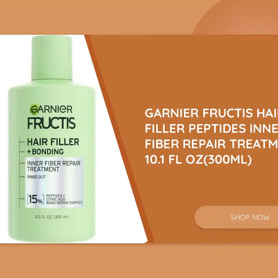 Garnier Fructis Hair Filler Peptides Inner Fiber Repair Treatment- 10.1 fl oz(300ml) by@Outfy