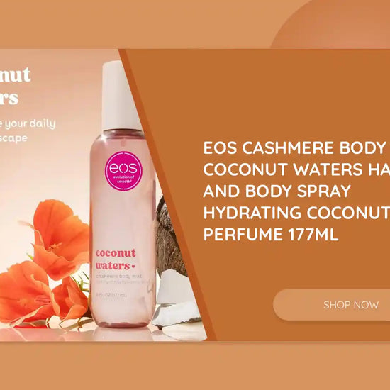 eos Cashmere Body Mist Coconut Waters Hair and Body Spray Hydrating Coconut Perfume 177ml by@Outfy