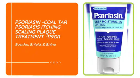 PSORIASIN -COAL TAR Psoriasis Itching Scaling Plaque Treatment -119gr by@Outfy