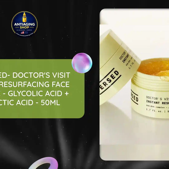 Versed- Doctor's Visit Skin Resurfacing Face Mask - Glycolic Acid + Lactic Acid - 50ml by@Outfy