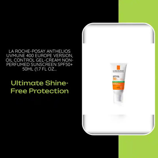 La Roche-Posay Anthelios UVMune 400 Europe version, Oil Control Gel-Cream Non-Perfumed Sunscreen SPF50+ 50ml (1.7 fl oz) by@Outfy