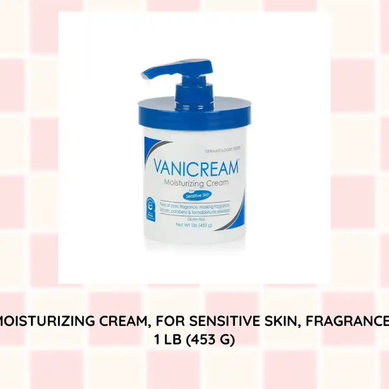 Vanicream, Moisturizing Cream, For Sensitive Skin, Fragrance Free (Pump), 1 lb (453 g) by@Outfy