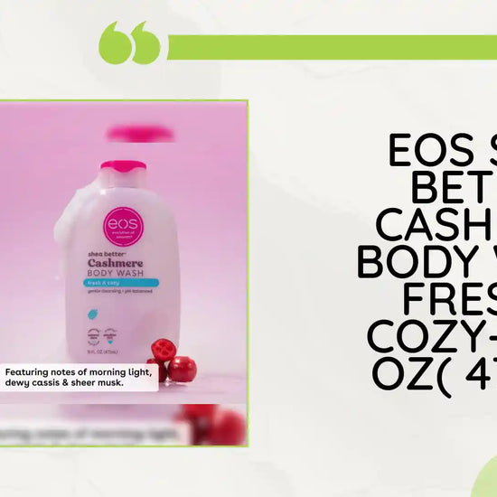 EOS Shea Better Cashmere Body Wash, Fresh &amp; Cozy- 16 fl oz( 473ml) by@Outfy
